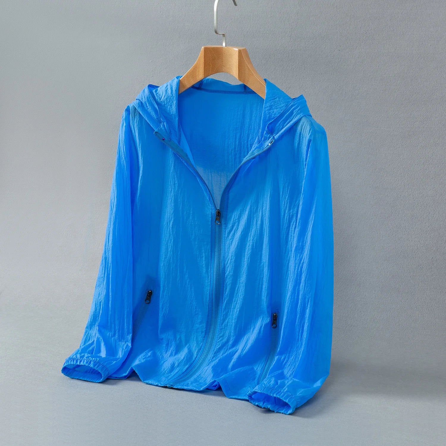 Sun Protection Jacket for Men and Women Summer Sports Breathable UV Protection Hooded Skin Clothing Outdoor Sunscreen Clothing