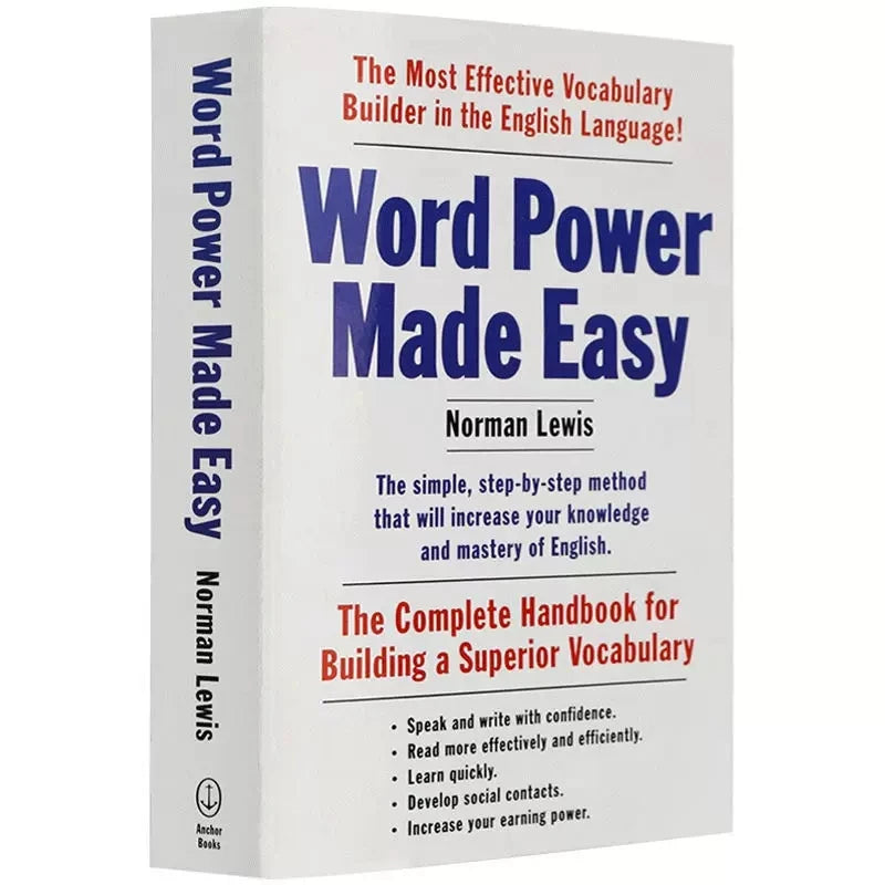 Word Power Made Easy Merriam Webster's Vocabulary Builder English Original Reference Book Dictionary