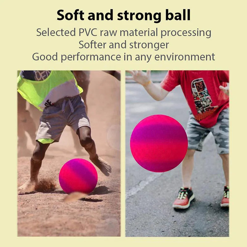 Children's Play Ball/Water Ball/Rainbow Ball/PVC Bouncy Kickball/Fluttering Balls/Children's Toy For Indoor And Outdoor